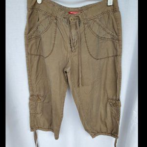 Unionbay sz 9 Brown Capri Shorts